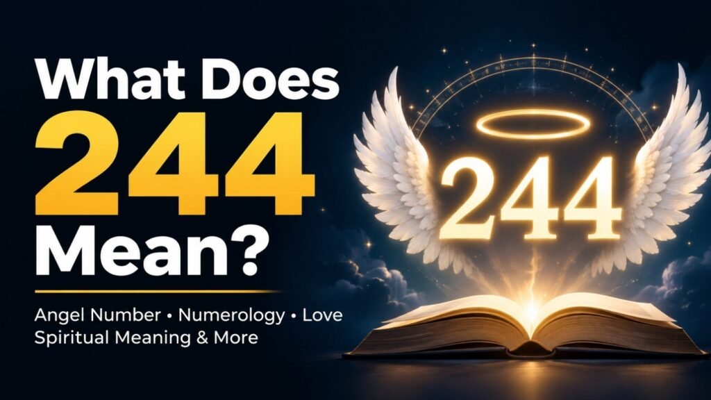 244 Meaning Revealed: The Surprising Truth About Love, Angel Numbers And More