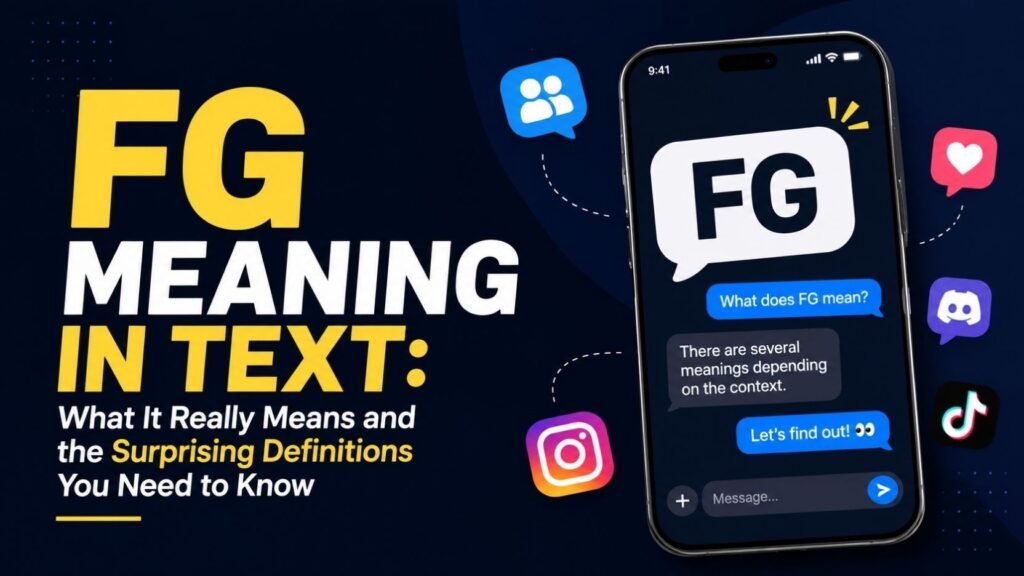 FG Meaning In Text: What It Really Means and the Surprising Definitions You Need to Know