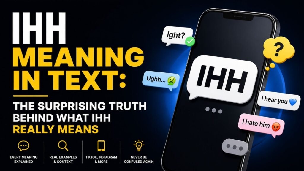 IHH Meaning In Text: The Surprising Truth Behind What IHH Really Means
