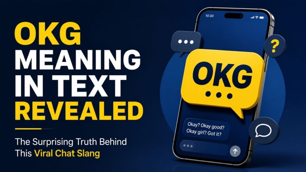 OKG Meaning In Text Revealed: The Surprising Truth Behind This Viral Chat Slang