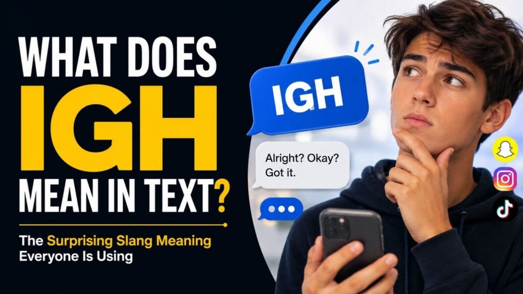 What Does IGH Mean In Text? The Surprising Slang Meaning Everyone Is Using