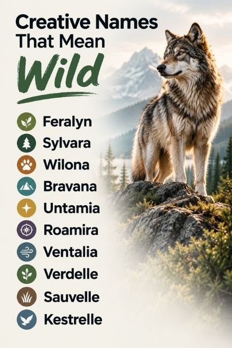 Creative Names That Mean Wild