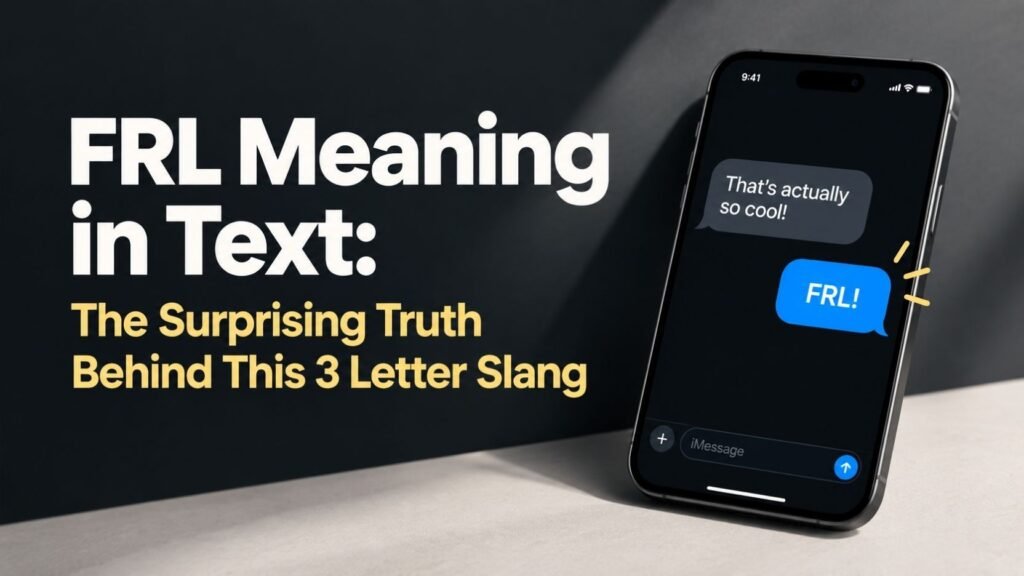FRL Meaning in Text: The Surprising Truth Behind This 3 Letter Slang